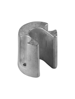 Цинковый анод Tecnoseal 00818 49x49x51мм подковообразный для ПЛМ Mercury Bravo I/II/III
