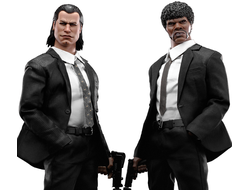 Винсент Вега и Джулс Винфилд (Криминальное чтиво) - Коллекционная фигурка 1/6 Gangsters Kingdom - He