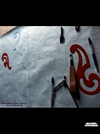 Эскиз 12 для иконостаса