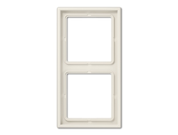 Рамка 2 поста слоновая кость Jung LS982W