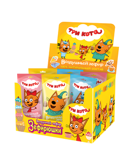 Воздушный зефир  ТРИ КОТА для какао 15гр (24)