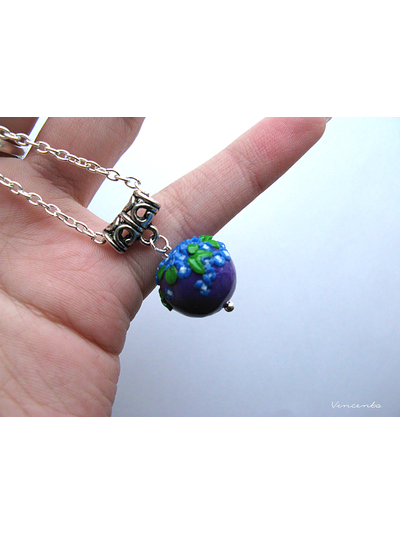 Кулон "Цветущий шар"