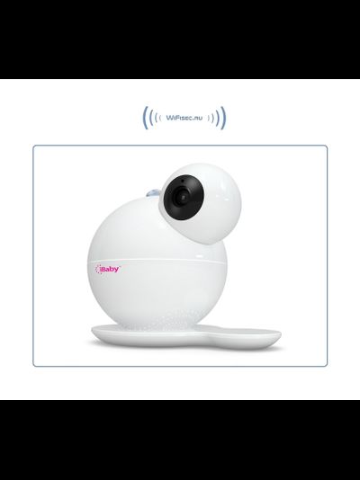Моторизированная WiFi видеоняня iBaby Monitor M7,  с встроенным светильником проекции звёздого неба, датчик влаги и температуры + датчик воздуха, Full HD