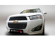 Premium защита радиатора для Chevrolet Captiva (2013-2016) из 2-х частей