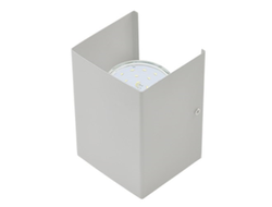Светильник настенный бра Ecola GX53-N52 2xGX53 серый 100x140x90 (кратно 2!,цена за 1 шт) FYN52FECB (цена за 1шт)