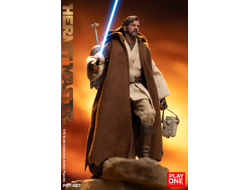 ПРЕДЗАКАЗ - Оби-Ван Кеноби (Звездные Войны, Star Wars) - Коллекционная фигурка 1/12 SCALE Hermit Master Jedi (POT-007) - Play One twelve ?ЦЕНА: 14200 РУБ.?