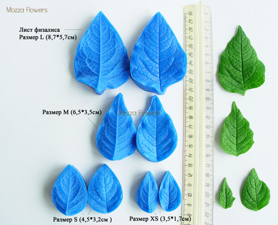 "Физалис " силиконовые молды (вайнеры)