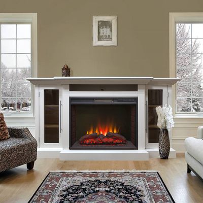 Электрокамин Элтон LUX SL с очагом Sparta 25.5 LED