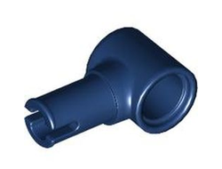 Technic, Pin with Friction Ridges and Pin Hole, Dark Blue (15100 / 6434425)