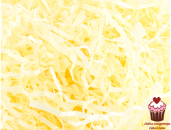 Наполнитель бумажный 100гр, цвет ванильно-желтый
