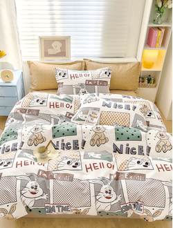 Постельное белье TANGO Twill сатин полутороспальное 150x200x1 180x230x1 70x70x2 TPIG4-2052-70