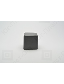 Заглушка для труб 25х25 мм каблучок