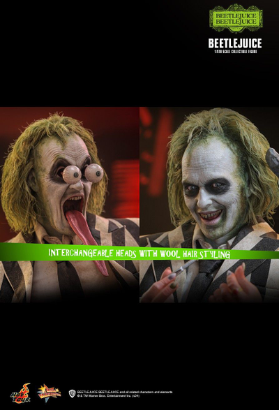Битлджус (Майкл Китон, Beetlejuice 2) - Коллекционная фигурка 1/6 Beetlejuice (MMS767) - Hot Toys