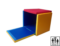 Мат модульный игровой складной Домик