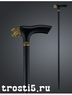 трость с головой быка