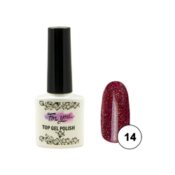 Гель-лак FOR YOU Cat's eye DIAMOND № 14