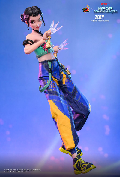 ПРЕДЗАКАЗ - Зои ("Кейпоп-охотницы на демонов") - Коллекционная ФИГУРКА 1/6 Zoey KPop Demon Hunters (TMS178) - Hot Toys ?ЦЕНА: 30900 РУБ.?