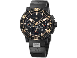 Ulysse Nardin Maxi Marine Diver Black Sea Chronograph 353-90-3