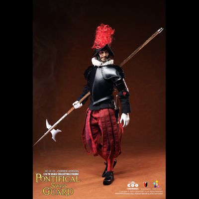 Капитан швейцарской гвардии (медная версия) - Коллекционная ФИГУРКА 1/6 scale SERIES OF EMPIRES - PONTIFICAL SWISS CAPTAIN (EXCLUSIVE CUPRONICKEL VERSION) (SE129) - COOMODEL