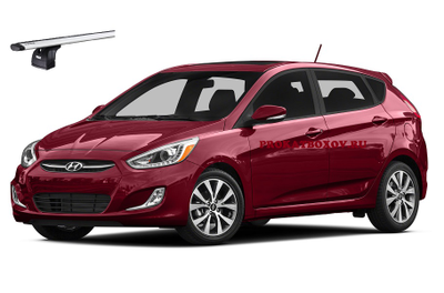 Дуги THULE для HYUNDAI Solaris HB в штатные места