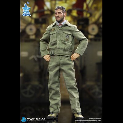 Капитан немецкой подводной лодки - Коллекционная ФИГУРКА 1/12 Palm Hero Series WWII German U-Boat Commander – Lehmann (XD80026) - DID