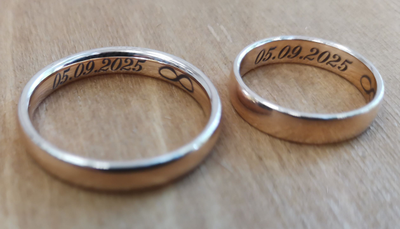 Гравировка на кольцах