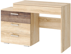 Стол косметический  СКС-1200 Дуб сонома /Дуб сокраменто