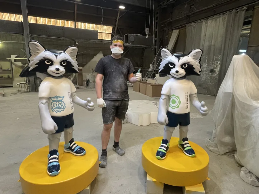 Еноты (маскот для Сбера)