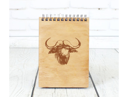 Скетчбук с символикой "Быка" №3