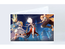 Обложка на студенческий билет Genshin Impact, Геншин Импакт №9