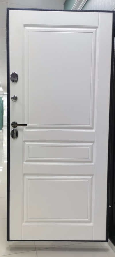 ЛАЙНДОР. ДВОЙНОЙ ТЕРМОРАЗРЫВ. АРКТИКА 102 мм (ТРЕХКОНТУРНАЯ) ШАГРЕНЬ ЧЕРНАЯ/ БЕЛЫЙ МАТОВЫЙ.