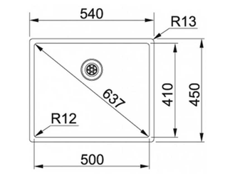 Мойка Franke BOX BXX 210/110-50