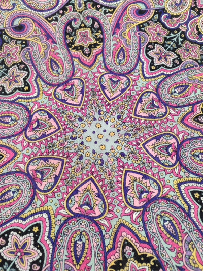 Павловопосадский платок Поцелуй русалки 1928-15