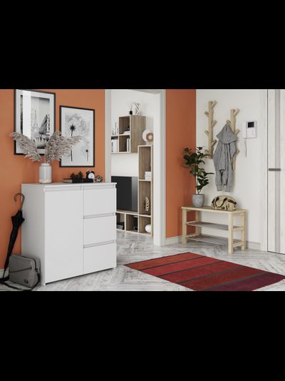 Милано-2 комод Белый