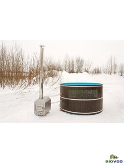 Купель с печкой