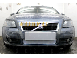Защита радиатора Volvo C30 2006-2010 chrome PREMIUM