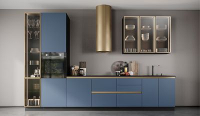Композиция модульной кухни Авеню Стронг океан