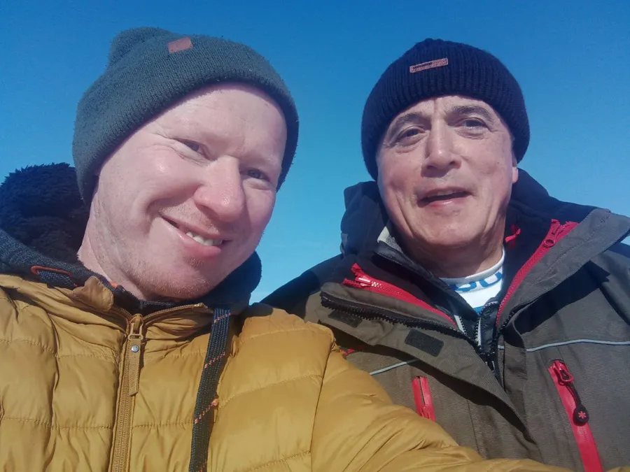 На рыбалке с губернатором Сахалинской области Валерием Лимаренко