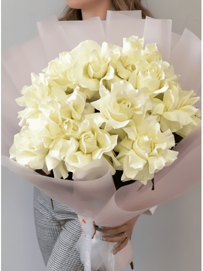 13 французских роз (цвет на выбор)