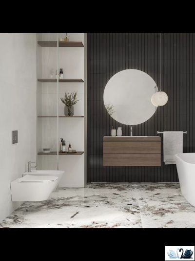 Керамогранит Creto Patagonia 60х120 High Gloss серый