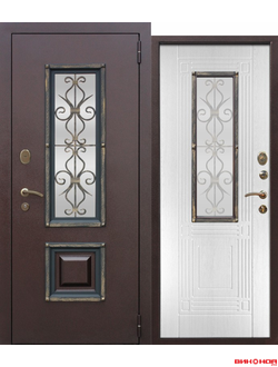 КОТТЕДЖНЫЕ ДВЕРИ СО СТЕКЛОПАКЕТОМ