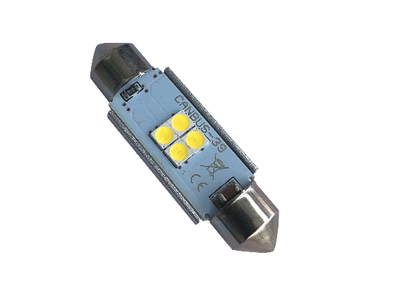Светодиодная лампа C5W 3030-4SMD-39MM CanBus 5000K 4W 12v, 1шт