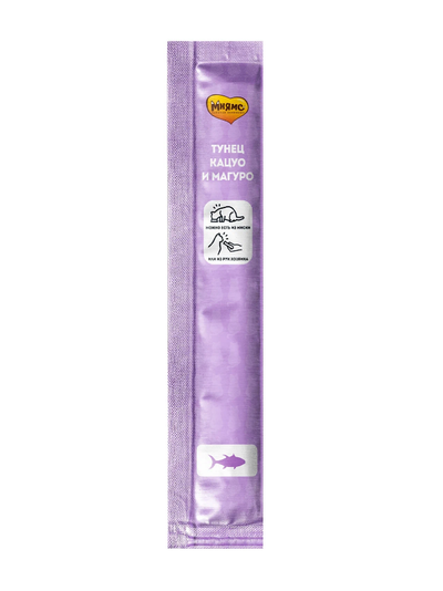 Крем-лакомство с тунцом Кацуо и Магуро, 4*15 гр