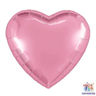 Шар Сердце 90 см ( шар+гелий+лента) можно нанести индивидуальную  надпись