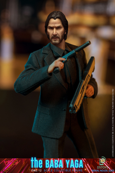 Джон Уик (Киану Ривз, "Джон Уик") - Коллекционная фигурка 1/12 scale Quick Kill (DS-2302) - DSTOYS
