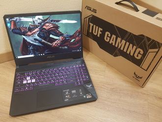 ASUS TUF GAMING FX505DV-BQ143 ( 15.6 FHD IPS AMD RYZEN 7 3750H RTX2060(6GB) 16GB 512SSD )