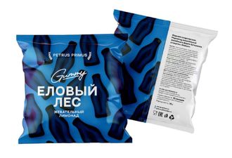 Жевательный мармелад Еловый лес ( Байкал ), ТМ Petrus Primus Gummy, в упаковке 70 гр