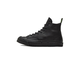 Кеды Converse Bosey Water Repellent Chuck 70 total black черные высокие кожаные