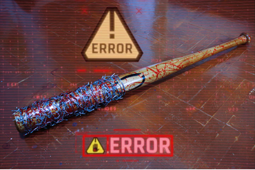 Бита Нигана с подписью и доработкой