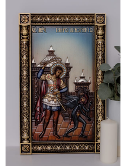 Икона Святой Мученик Никита Бесогон